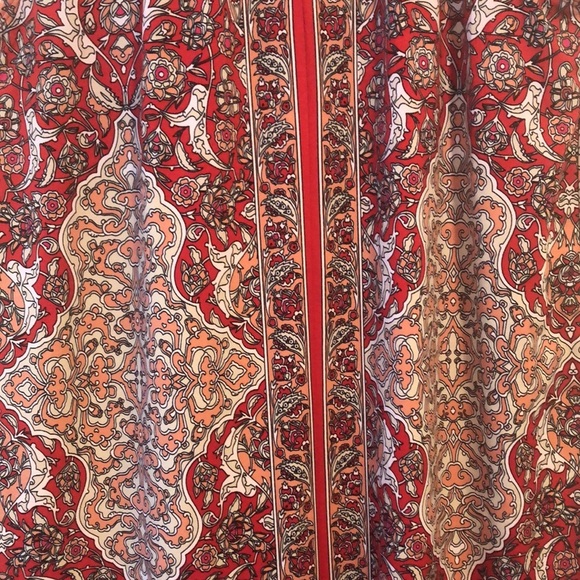 Max Studio Sleevless Paisley Print Dress, size Large - Picture 2 of 7